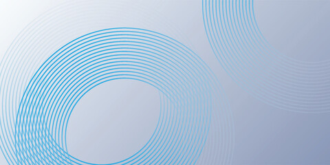 Wall Mural - abstract vector illustration of modern blue geometric background. futuristic modern design eps10