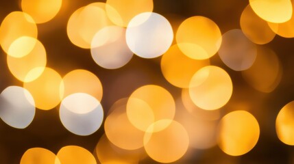 Wall Mural - Beautiful Soft Abstract Background with Out-of-Focus Bokeh Lights