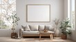 © Igas Studios  - Minimalist A-Series Frame Mockup for Modern Scandinavian Interiors