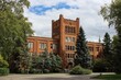 © Mykola - Higher Education Building in Moscow, Idaho with Beautiful Scenic View of Trees and Clouds