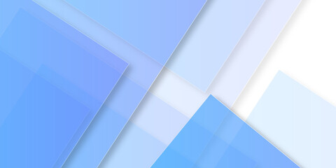 Wall Mural - minimalistic geometric blue abstract background. abstract background with transparent rhombus geomet