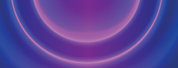Wall Mural - neon purple background with glowing circular patterns. the background features a smooth, vibrant pur