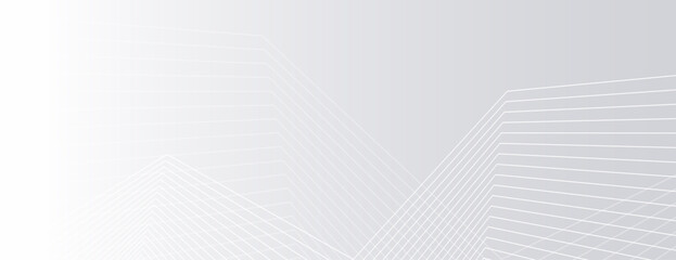 Wall Mural - minimalist gray background with geometric lines. the gray background features a smooth texture with 