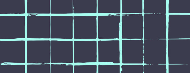 Wall Mural - abstract grid background with a dark blue background and light blue lines. the background features a