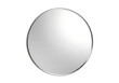 © REVIKA - Round decorative wall mirror with a metallic frame.
