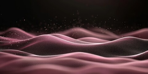 Wall Mural - Elegant Swirls of Luxurious Rose Gold Captivating Abstract Background with Shimmering Light Effects