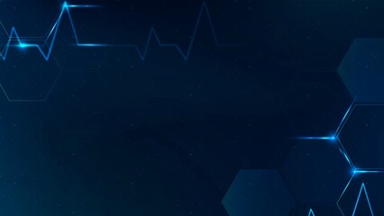 Wall Mural - medical blue technology desktop wallpaper