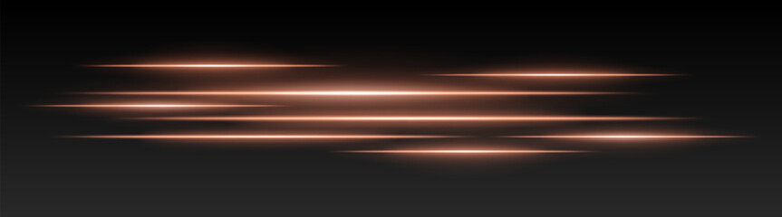 Wall Mural - fast beam set icon. multiple parallel glowing lines in motion layout, forming energetic direction wi