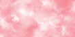 © Vector Visionary - Abstract pink watercolor paint background. Soft pink cloud texture. Hand drawn digital art background with cloudy smoke. Watercolor stain on a transparent background.