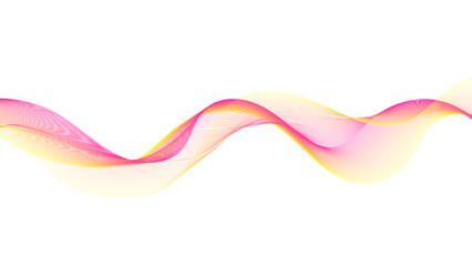 Wall Mural - smooth gradient of pink, yellow, and orange. light and airy abstract design.