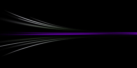 Wall Mural - gray and violet speed abstract technology background