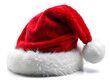 © MRS Shopna - A classic red and white santa claus hat isolated on white background for christmas