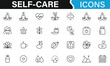 © SAHARA - Icons for self-care, body care, and mental wellness practices