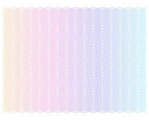 Wall Mural - design elements. wave of many sparkling lines. abstract vertical glow wavy stripes on a white backgr