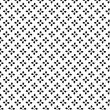 © Ripi Art - Seamless black and white floral minimal geometric pattern vector background. for wallpapers, pattern fills, surface textures, textile.