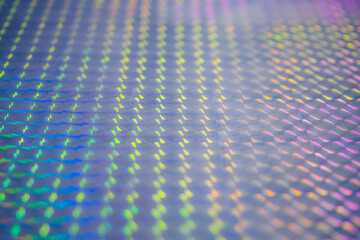 Wall Mural - holographic rainbow foil iridescent texture abstract hologram background