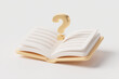 © Skye - Open Book with Question Mark, Knowledge Seeker
