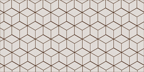 Wall Mural - background with white lines hexagon structure futuristic white background and embossed hexagon, hone