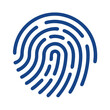 © MD KAOSAR JAHID - Blue fingerprint pattern on a black background illustration