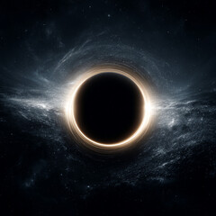 Wall Mural - planet in space. Generative AI