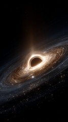 Wall Mural - planet in space. Generative AI
