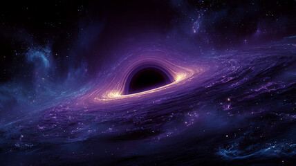 abstract background with space. Generative AI