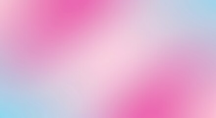 Wall Mural - an artistic abstract with a smooth fusion of warm pink and cool blue tones