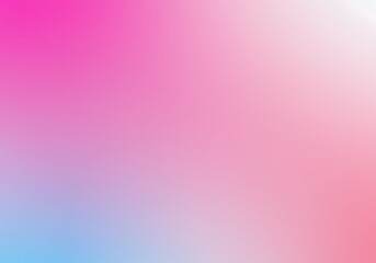 Wall Mural - blurred background with a harmonious mix of magenta, pink, and light blue tones