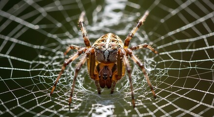 spider on a web