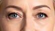© grs - Close-up of a woman's eyes, showing wrinkles and subtle makeup