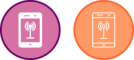 Wall Mural - GPRS Vector Icon