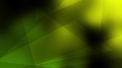 Wall Mural - Green and yellow gradient polygon abstract background