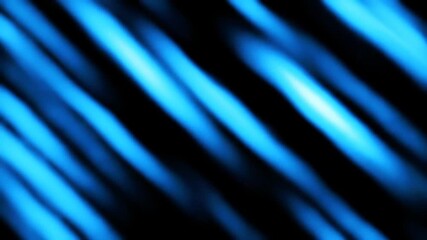 Wall Mural - Vibrant diagonal waves of soft blue light create a dynamic and futuristic background.