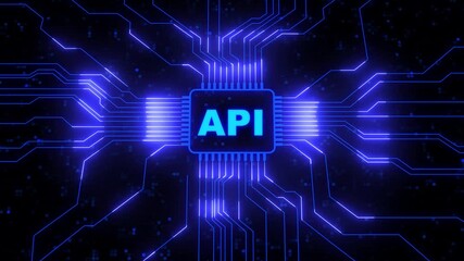 Internet, business, Technology and network concept. Application Programming Interface. Software development tool.