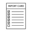 © amena  - Report Card Template with Checkmarks and Tick Marks