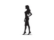 © Pro designer Arnov - silhouette of a woman fashion vector illustration