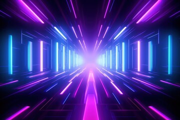 Wall Mural - abstract neon background light backgrounds futuristic.