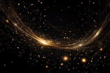 Wall Mural - starry planet backgrounds astronomy nature.