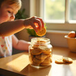 © Kolipatel - These bitesized sugar cookies are perfectly portioned for guiltfree indulgence. Each cookie is subtly flad with hints of almond, providing a nuanced and delightful taste experience.
