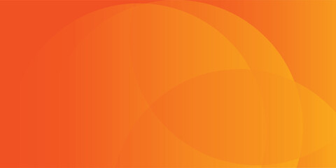 Wall Mural - abstract orange background with circles. futuristic modern geometric vector eps10