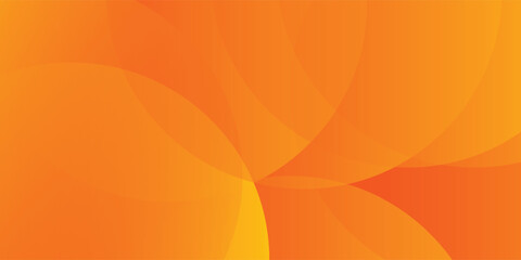 Wall Mural - abstract orange background with circles. futuristic modern geometric vector eps10