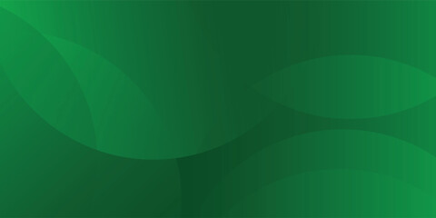 Wall Mural - abstract green gradient shapes background. vector illustration modern design