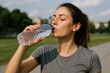 © Rawpixel.com - Refreshing hydration during exercise.