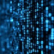 © Anan - Digital Binary Code Matrix Background | 3D Rendering | Technology | Abstract Environment | Close-Up View | Futuristic Concept