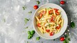 © 月 王 - Spaghetti with Rich Tomato Sauce, Fresh Basil & Roasted Tomatoes—A Classic Italian Delight Blending Tangy, Herby Flavors for a Hearty, Comforting Pasta Dish.