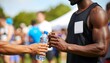 © Luxetify - Water Bottle Exchange At Outdoor Sports Event