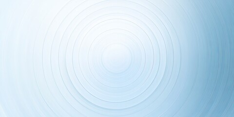 Wall Mural - a radial gradient with soft blue transitioning to white at the edges, creating a calm and centered a