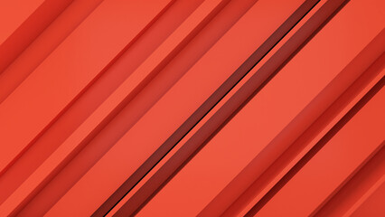 Wall Mural - abstract background the red diagonal shape is used for text graphics and more.,3d rendering