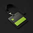 © PnrkStudio - Id Badge with Lanyard for Access Control and Identification