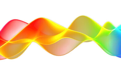 Canvas Print - png blue sound waves abstract spectrum art.